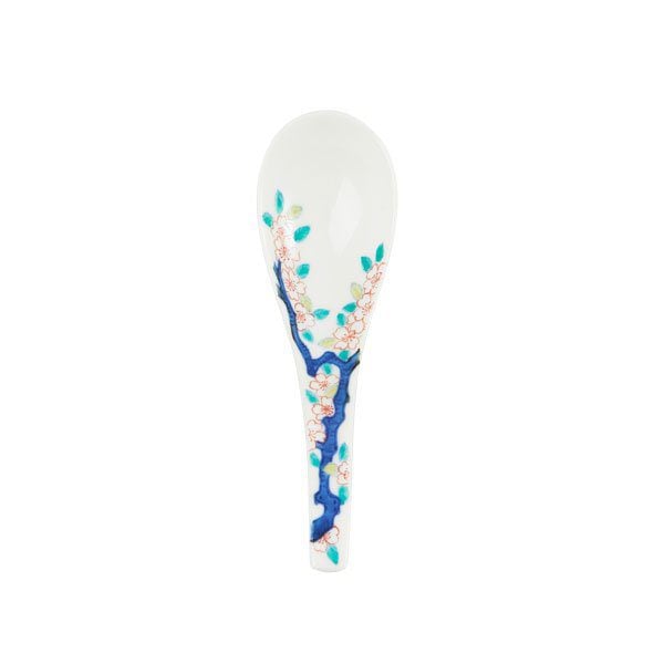 Arita Ware Cherry Blossom Soup Spoon