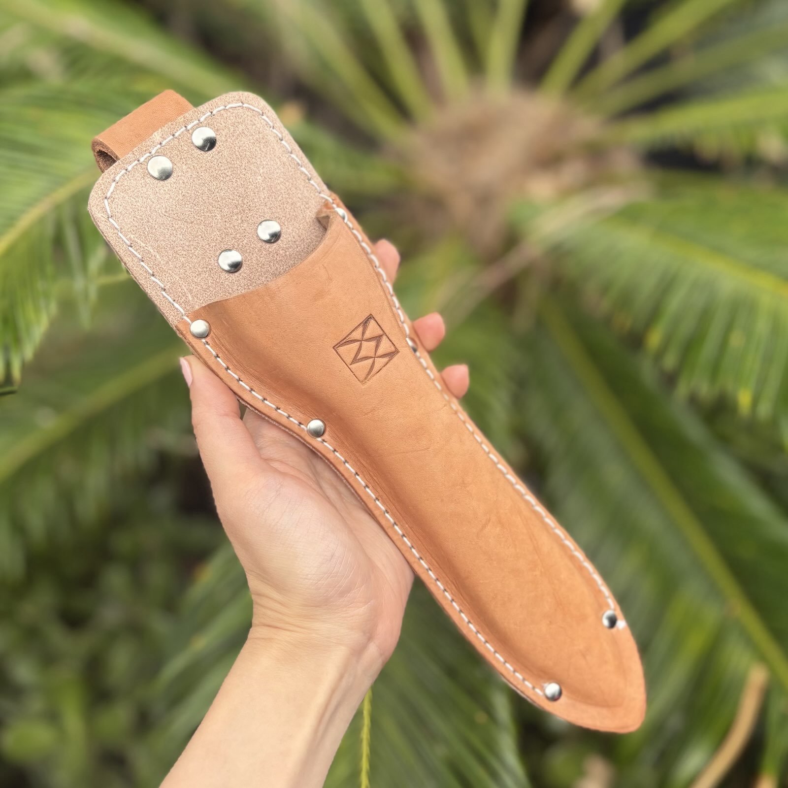 Leather Holster for Hand-Held Topiary Shears