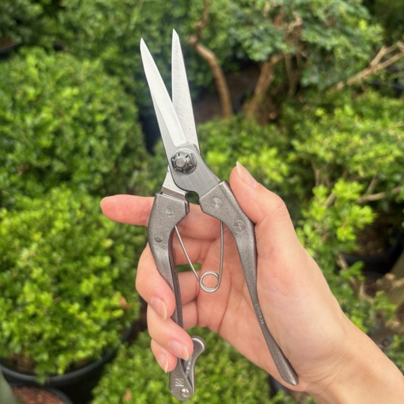 Kuroco-18cm-SS-hand-held-in-garden-use