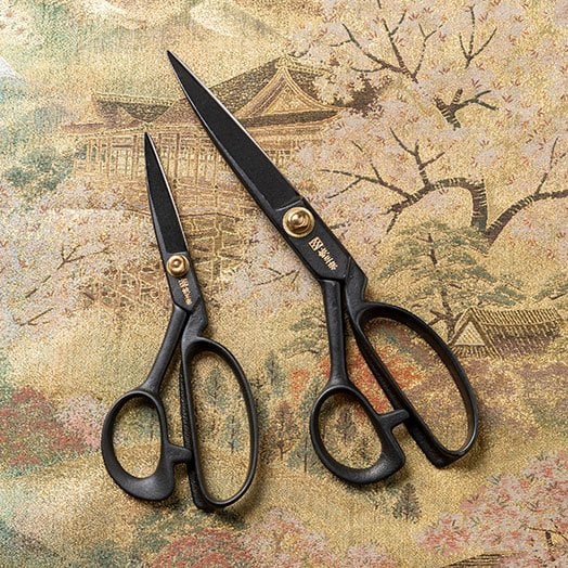 Black Masamune Tailor’s Shears - Premium Quality Japanese Scissors
