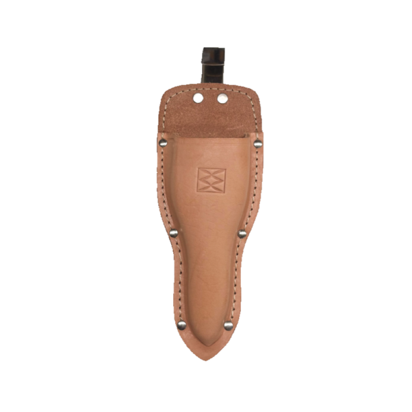 Premium leather holster for Japanese pruning shears by Yoshioka Hamono