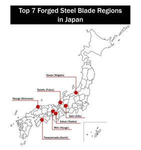 Japan steel regions