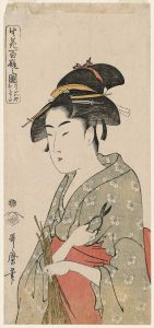 Ukiyoe and Floral Scissors