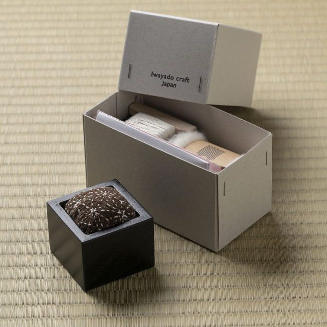 DIY Sashiko Pin Cushion Contents