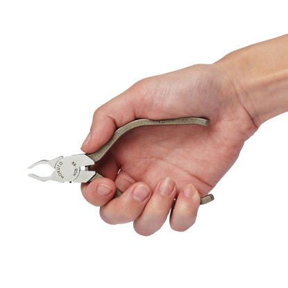 Hand Holding Hokuto Fish Boning Pliers