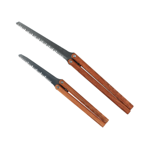 Handcrafted Compact Japanese Folding Pull Saw Large and Small