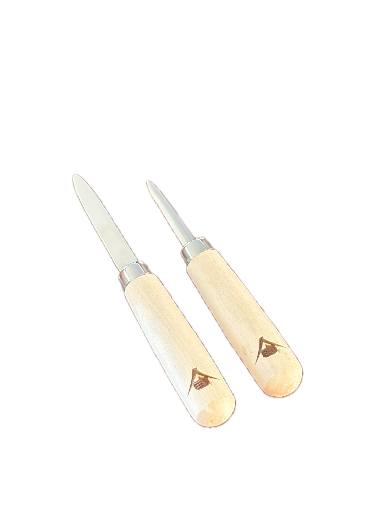 Japanese Stainless Steel Professional Oyster Shuckers Standard and Single Seed Oyster Knife