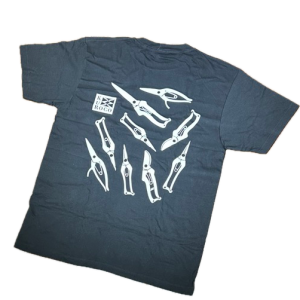 The back of Kuroco Original T-shirt produced by Yoshioka Hamono