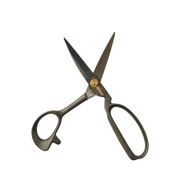 Tailor_Scissors_Black_Masamune_Open