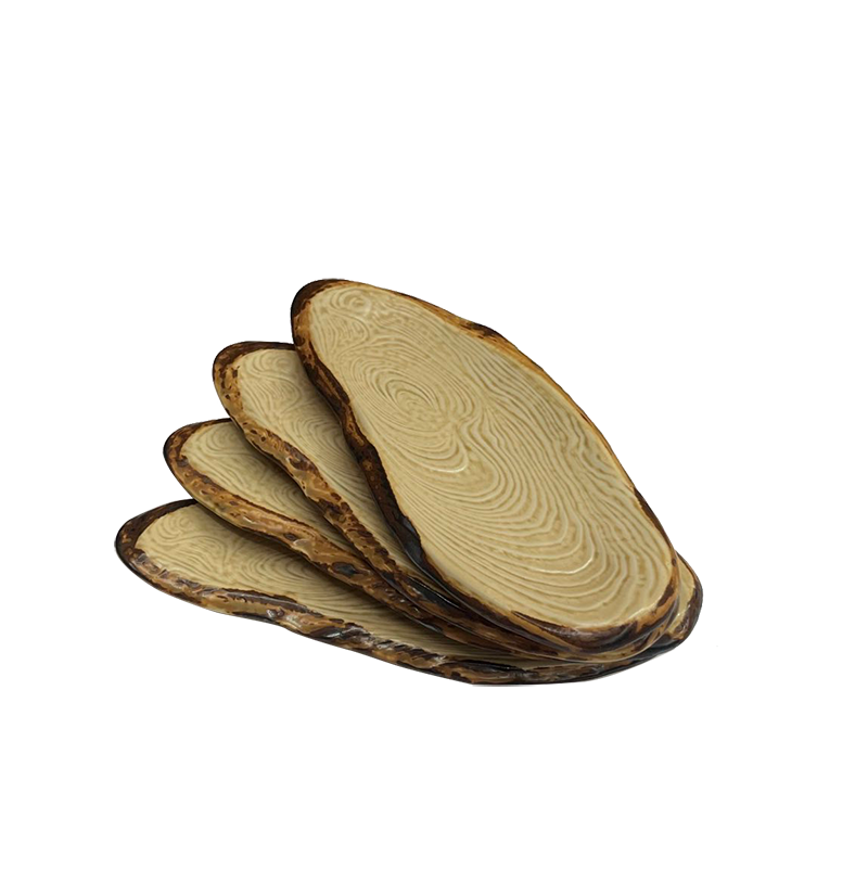 Handcrafted Japanese Tapas Plates (Set of 4) – Oval or Narrow Shape - Image 2